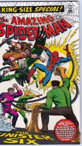 Amazing Spider-Man, King-Size Annual 6 Strict 1969 NM- High-Grade The Sinister 6