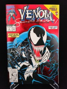 Venom: Lethal Protector #1 - Signed Sam de la Rosa (9.2 OB) 1993