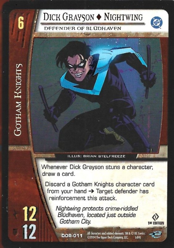 2004 Vs System DC Origins: Dick Grayson/Nightwing