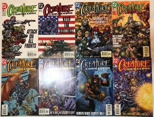 CREATURE COMMANDOS#1-8 NM LOT 2000  DC COMICS 