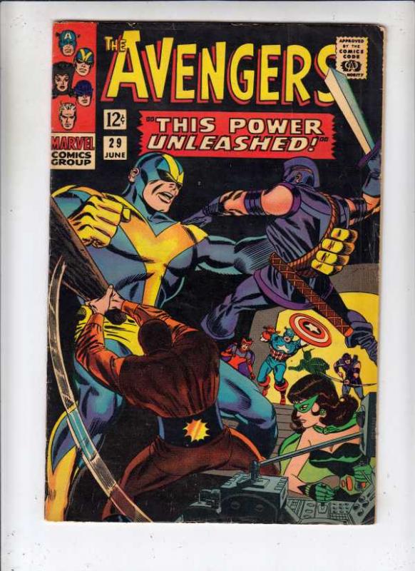 Avengers, The #29 (Dec-69) FN+ Mid-High-Grade Avengers
