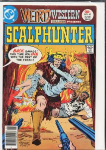 Weird Western Tales #40 (1977) Scalphunter
