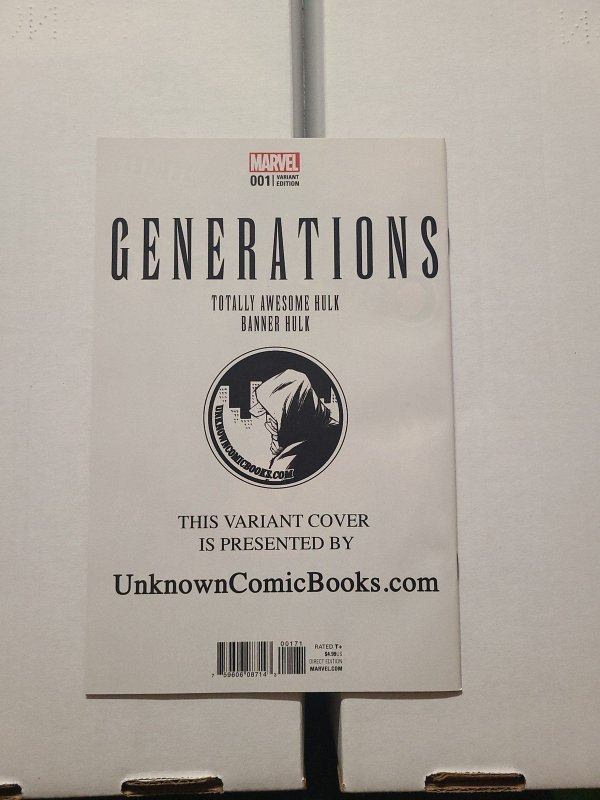 Connecting: Generations Banner Hulk/Totally Awesome Hulk & Phoenix/Jean Gray NM