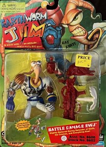 Battle Damaged Earthworm Jim NOC (1994)