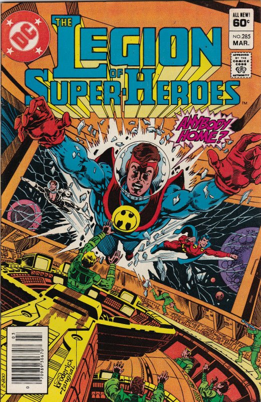 DC Comics! Legion of Super-Heroes! Issue 285!