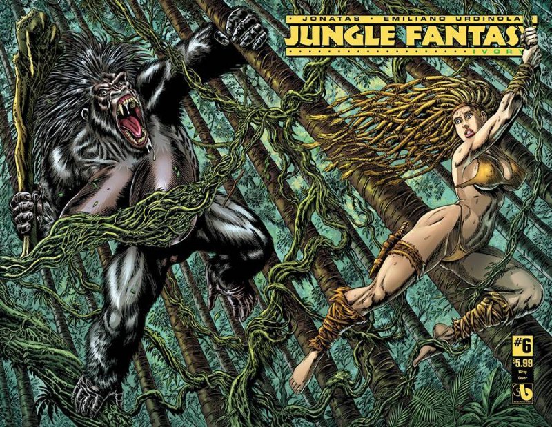 Jungle Fantasy: Ivory #6 Wrap Variant (2017) NM