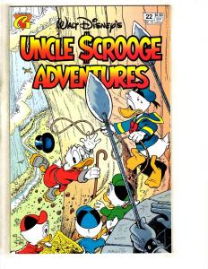 8 Uncle Scrooge Adventures Disney Comic Books # 2 13 14 18 22 25 26 27 J317