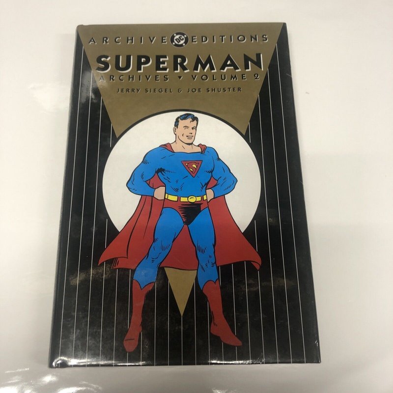 Superman Archives (2009) TPB • Vol # 2 • DC Comics • Jerry Siegel • Joe Shuster