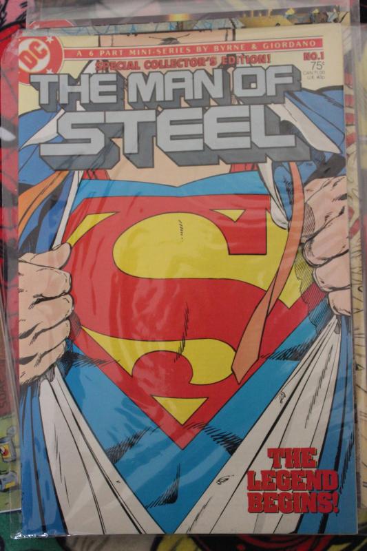 Man of Steel 6 Part Mini Series Special Collectors Edition #1 9-4-nm