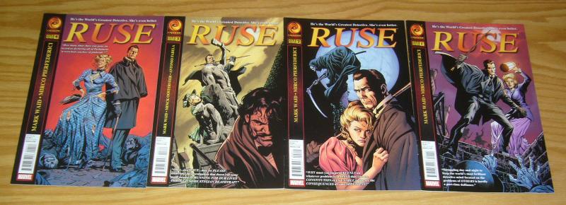 Ruse #1-26 VF/NM complete series + vol. 2 #1-4 comics for sherlock holmes fans