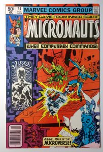 Micronauts #24 (7.0-NS, 1980) 