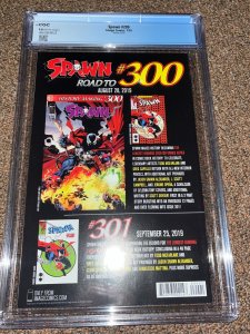 Spawn 299, McFarlane Virgin Variant, Amazing Spider-Man Homage, CGC Graded 9.8