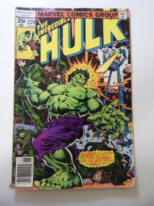 The Incredible Hulk #224 (1978) GD/VG Condition