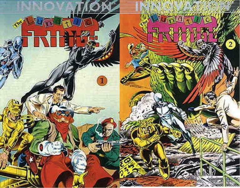 LUNATIC FRINGE (1989 IV) 1-2  COMPLETE!