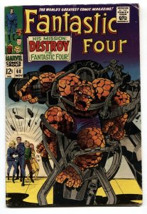 Fantastic Four #68 comic book 1967- Marvel Silver Age- Kirby vg