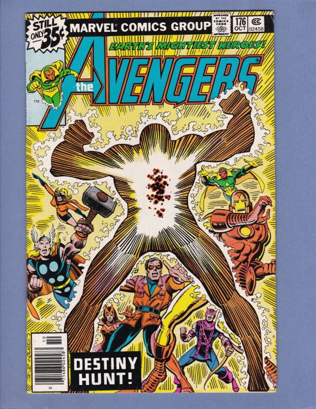 Avengers #176 FN Marvel Comics 1978