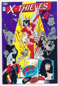 Aristocratic Xtraterrestrial Time Traveling Thieves (1987) #12 NM Last issue