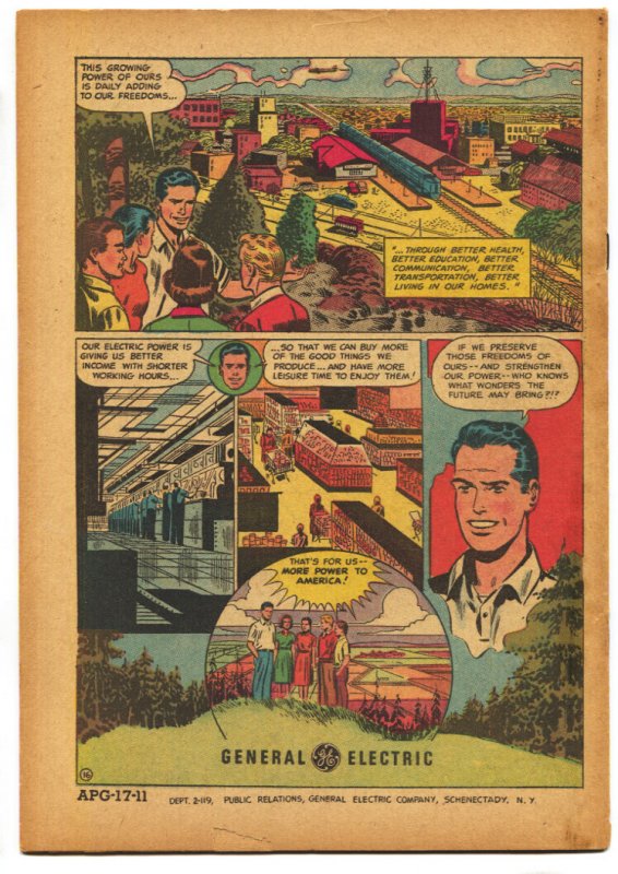 Land of Plenty #  1952 - General Electric  -VG - Comic Book