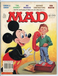 MAD #239 (1983) Mickey Mouse FN