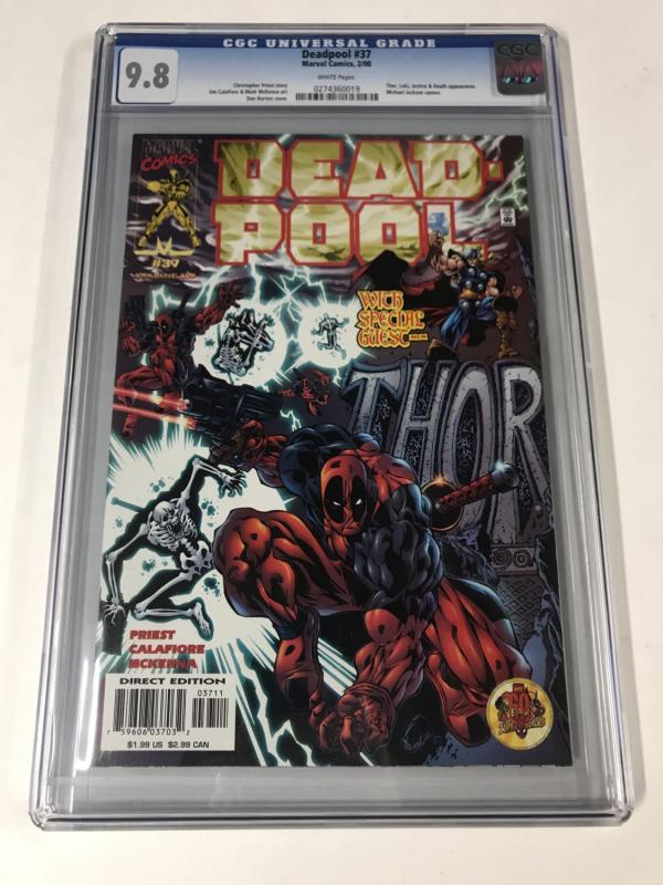 Deadpool (1997 series) #37 CGC 9.8