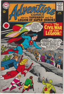 Adventure Comics #333 (Jun 1965, DC), VG-FN condition (5.0), Legion stars