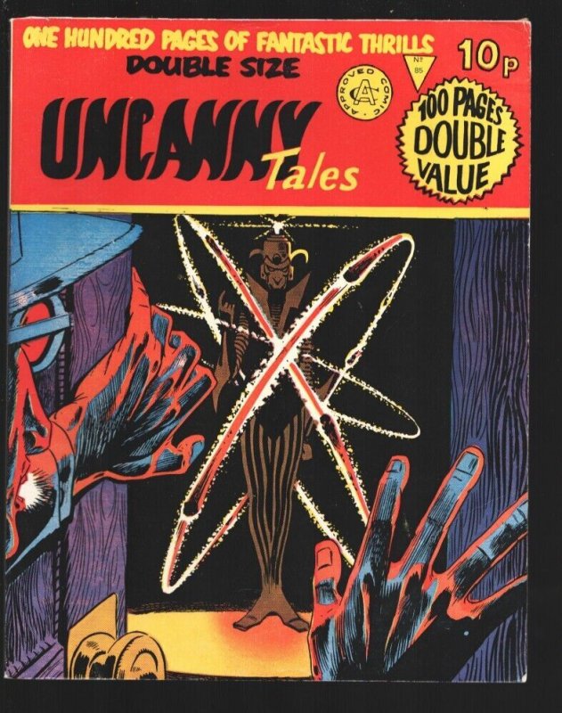 Uncanny Tales #85 1960's-Steve Ditko cover & story art-Nokandu The Magician-A...