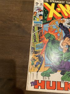 The X-Men #66 (1970) steranko cover  hulk app