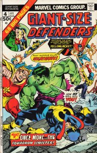 Giant-Size Defenders #4 (1975) The Defenders
