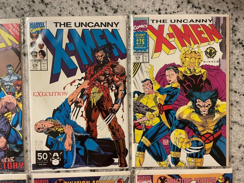 8 Uncanny X-Men Marvel Comics # 271 272 273 274 275 276 280 281 Wolverine J911