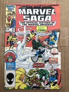 The Marvel Saga The Official History of the Marvel Universe #10 Direct Editio...