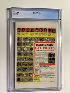Star Wars 21 cgc 9.4 wp marvel 1979 newsstand edition