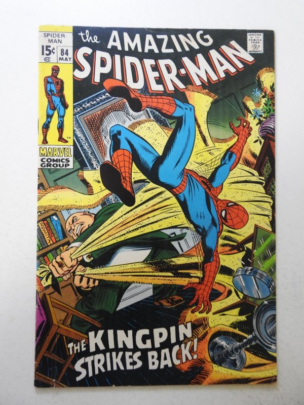 The Amazing Spider-Man #84 (1970) VG+ Condition 1 in cumulative spine split