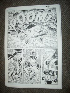 Curt Swan Original Art Aquaman #2 Page 7 CURT SWAN 1989