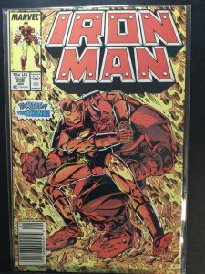 Iron Man #238 Newsstand Edition (1989)