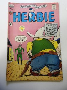 Herbie #4 (1964) VG Condition