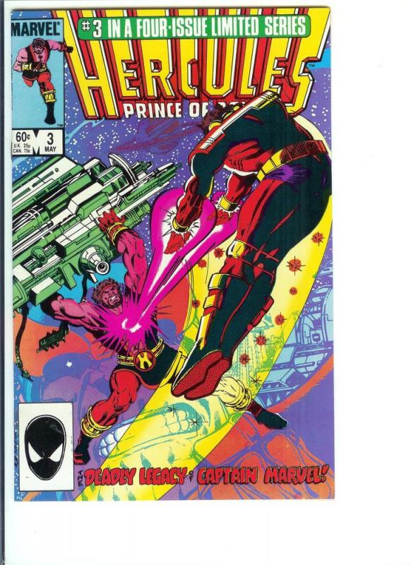 Hercules #3 - Bronze Age - Vol. 1, May. 1984 (NM-)