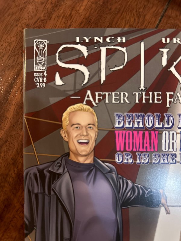 Spike: After the Fall #4 Sharp Bros Cover (2008)