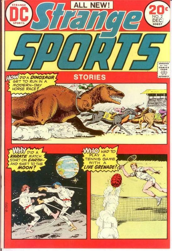 STRANGE SPORTS STORIES 2 VF-NM Dec. 1973 COMICS BOOK 