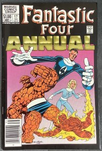 Fantastic Four Annual #17 Newsstand Edition (1983, Marvel) VF