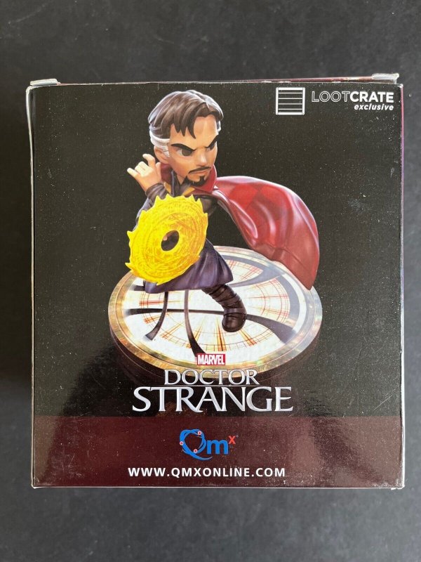 Marvel Comics Loot Crate Exclusive Q-Fig Doctor Strange Vinyl Figure in Box