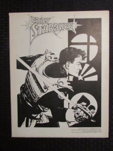 1980 CODY STARBUCK Portfolio by Howard Chaykin w/ 4 Plates SEALED 11.5x14.5 SQP
