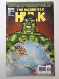 Incredible Hulk #106 (2007) World War Hulk!  Solid VG Condition!