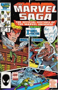 The Marvel Saga The Official History of the Marvel Universe #5 (1986) Marvel ...