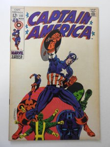 Captain America #111 (1969) FN+ Condition!