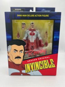 Invincible Omni Man Action Figure Signed by Ryan Ottley