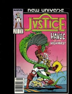 12 Comics Justice # 1 2 3 4 5 6 7  Nightmask # 5 7 11 12 Merc # 7 11 WS8