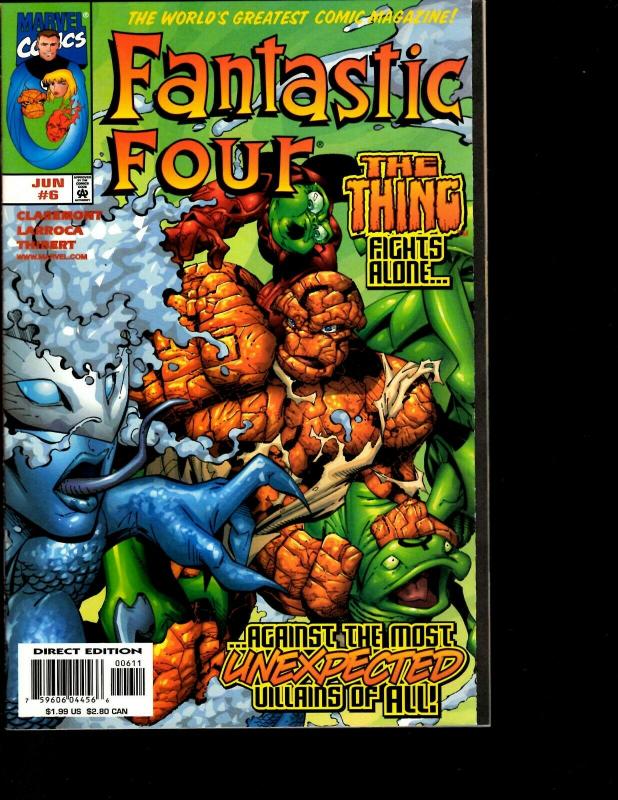 Lot of 12 Fantastic Four Marvel Comics # 1 2 3 4 5 6 7 8 9 10 12 13 JF24