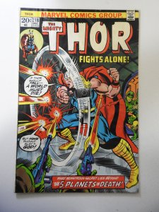 Thor #218 (1973) VG Condition Moisture stains
