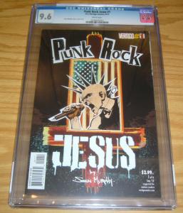 Punk Rock Jesus #1 CGC 9.6 vertigo comics - sean murphy september 2012