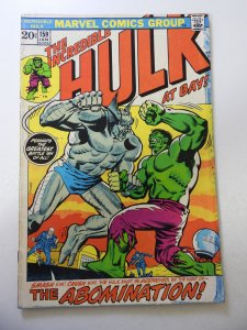 The Incredible Hulk #159 (1973)VG+ Condition 1/4 tear fc